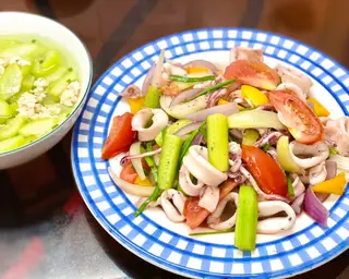 Mực Xào Thập Cẩm